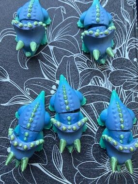Triceratops 3D moveable toys
